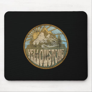 Mousepad Parque Natural de Yellowstone, Montes Naturais, Ca