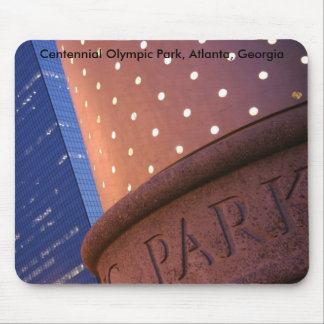 Mousepad Parque olímpico centenário, Atlanta Geórgia