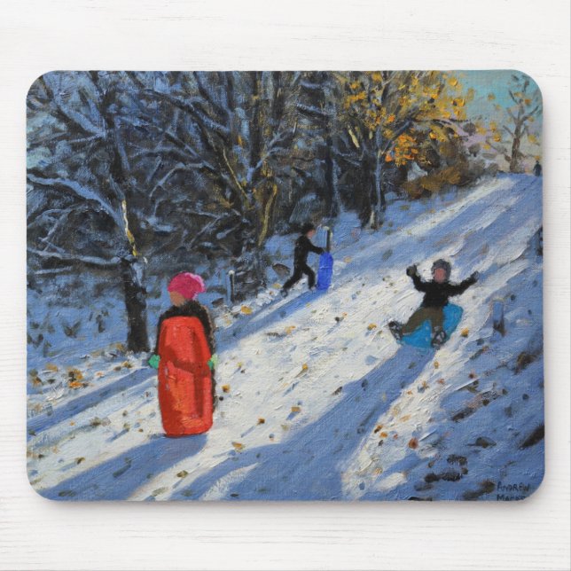Mousepad Parque vermelho Derby de Allestree do pequeno (Frente)