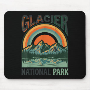 Mousepad Parques Nacionais Glacier Montana Exteriores Natur