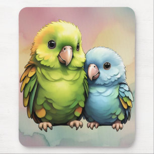 Mousepad Parrot_design.no.1- por Maaya Impressões,