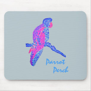 Mousepad Parrot Perch
