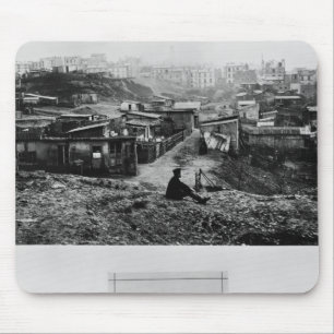 Mousepad Parte superior da rua Champlain Paris, 1858-78