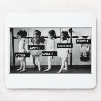 Mousepad parteiras são diferentes