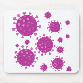 Mousepad Partícula Viral Roxa