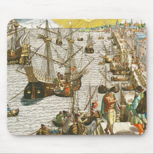 Mousepad Partida de Lisboa para Brasil