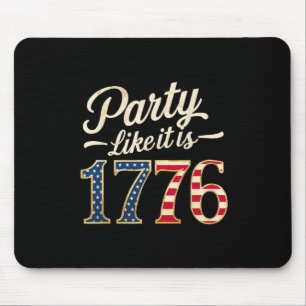 Mousepad Partido Como Se Fosse 1776 Homens De Bandeira Dos