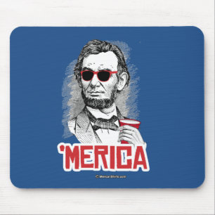 Mousepad Partido de Abraham Lincoln 'Merican