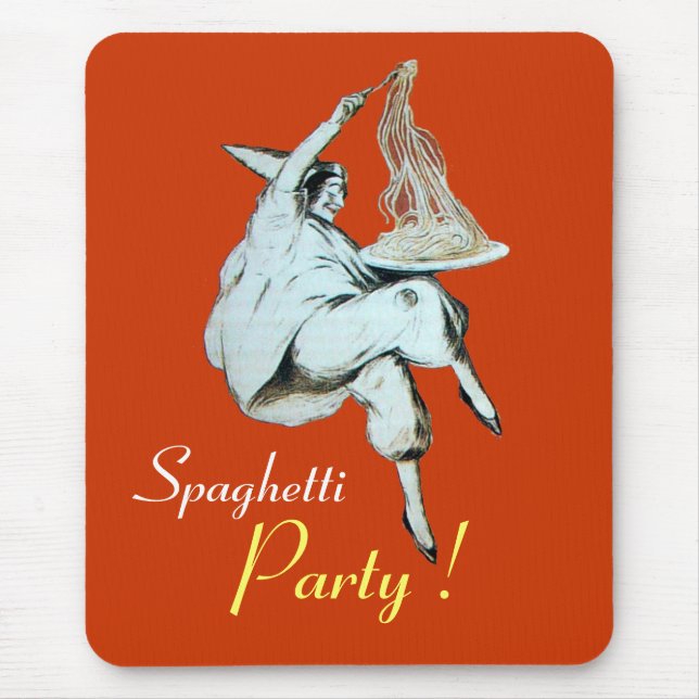 Mousepad PARTIDO ESPAGHETTI ITALIANO KITCHEN, RESTAURANTE v (Frente)