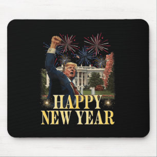 Mousepad Partido feliz ano novo 2025 Trump 2024 Tome a Amér