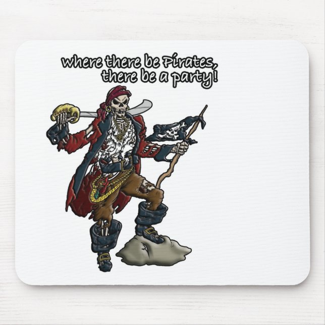 Mousepad Partido Pirata! (Frente)