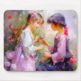 Mousepad Partilhar Rosas e Amizade