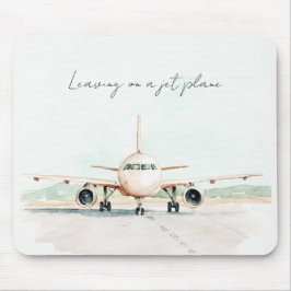 Mousepad Partindo em um Avião a Jato