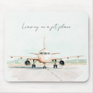 Mousepad Partindo em um Avião a Jato