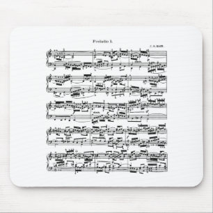 Mousepad Partitura por Bach