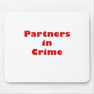 Mousepad Partners - dentro - o crime
