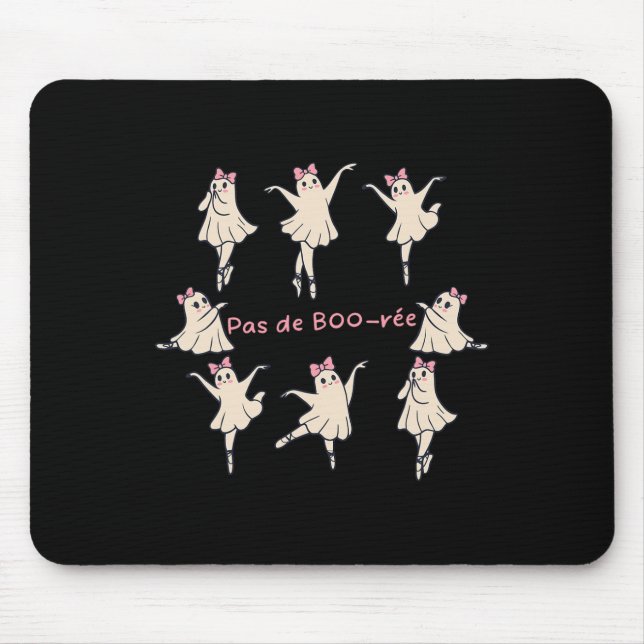 Mousepad Pas De Boo-rée Design (Frente)