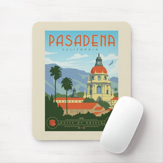 Mousepad Pasadena, CA (Com mouse)