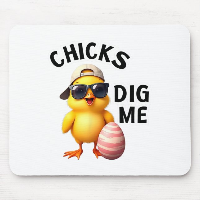 Mousepad Páscoa As Meninas Me Adoram  (Frente)