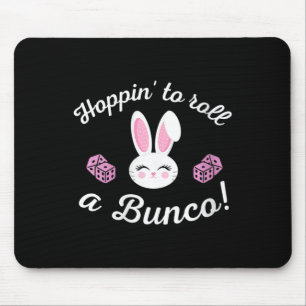 Mousepad Páscoa Bunco Hoppin Para Rolar Um Bunco Dice Bunny