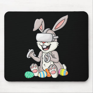 Mousepad Páscoa Bunny Gamer Ovos Diversos Jogo Toddler Boys