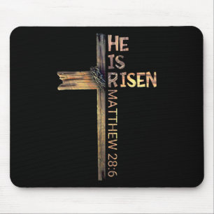 Mousepad Páscoa Christian Ele É Homem De Ressurreição Do So