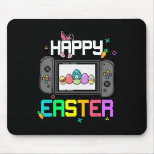 Mousepad Páscoa Coelhinha De Ovo Jogo Jovens Meninos Vídeo