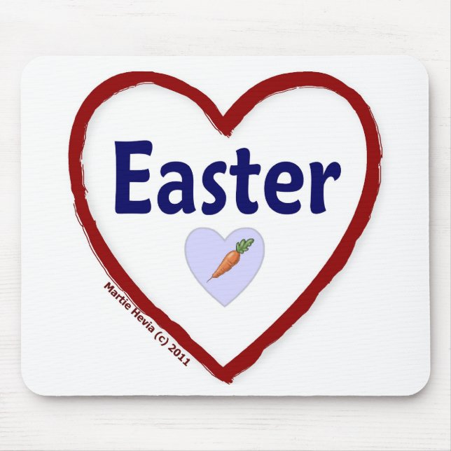 Mousepad Páscoa de amor (Frente)