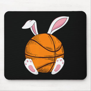Mousepad Páscoa de basquete Coelho Coelhinho Dia 2
