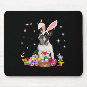 Mousepad Páscoa de ovos coelhinhos no Dia da Páscoa Cuja Po