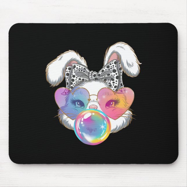 Mousepad Páscoa felz pascoa Coquette Arco Brushaft  Coquett (Frente)