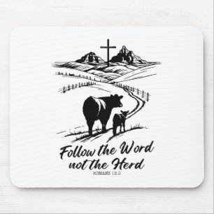 Mousepad Páscoa Seguir A Palavra Não Os Herd Romans 122