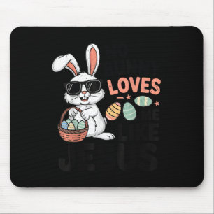 Mousepad Páscoa Sem Coelhinho Me Ama Como Jesus Christian T