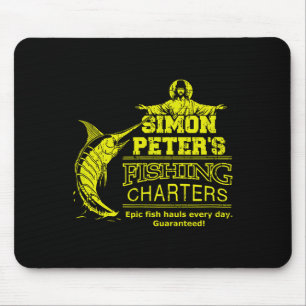 Mousepad Passadiços de Pesca de Simão Pedro Jesus Cristo En