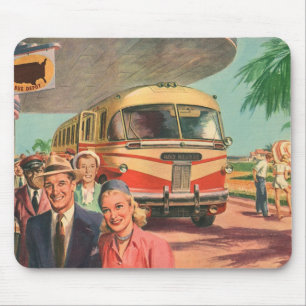 Mousepad Passageiros Antigos de Férias na Rodoviária