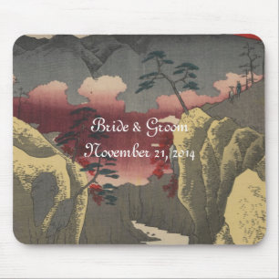 Mousepad Passagem do Olho do Cão Mt. Fuji Arte Japonesa Mou
