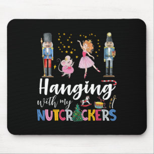 Mousepad Passando Com Minha Balé De Natal No Quadrado