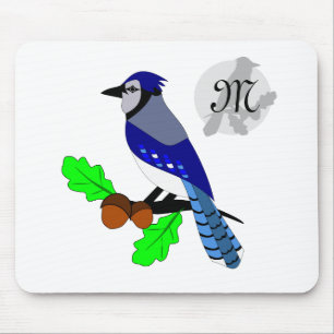 Mousepad Pássaro Azul Bonito