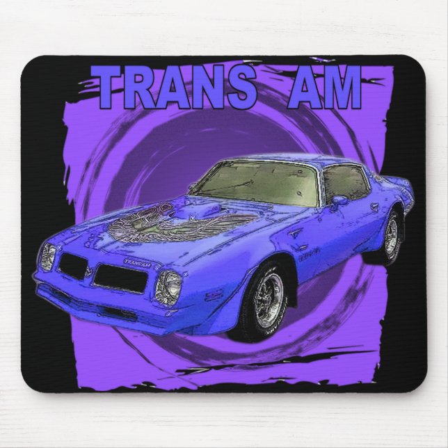 Mousepad Pássaro azul do fogo do pássaro (Frente)