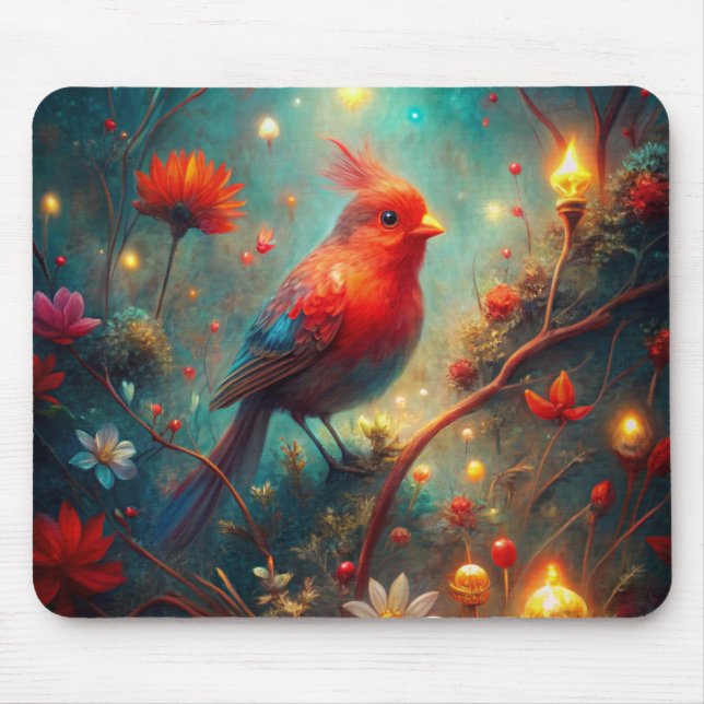 Mousepad Pássaro Cortado (Frente)