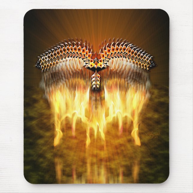 Mousepad Pássaro em Voo (Frente)