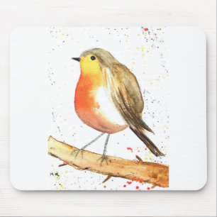 Mousepad pássaro Robin