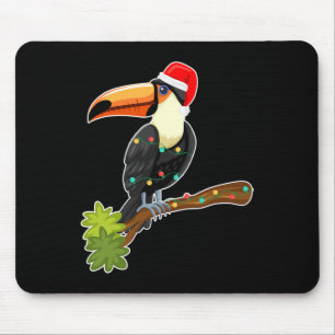 Mousepad Pássaro Tropical Verão Havaiano Tucano Natal Em