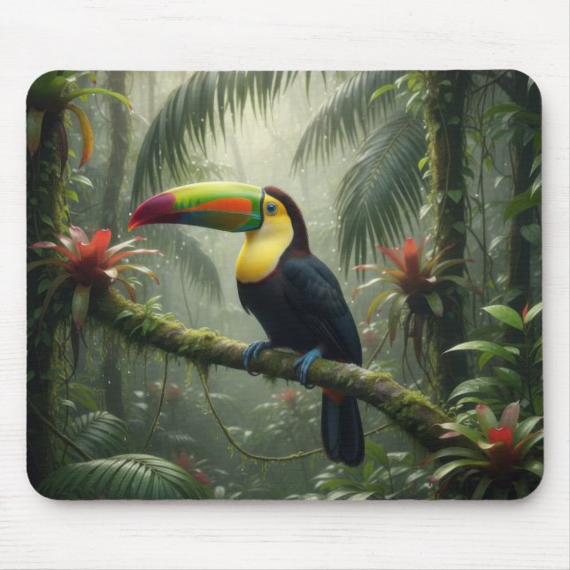 Mousepad Pássaro Tucano (Frente)