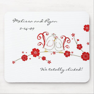 Mousepad Pássaros e Pão de Rato de Cereja