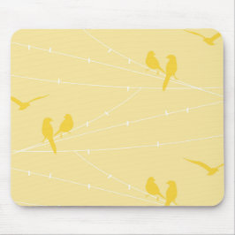 Mousepad Pássaros num fio