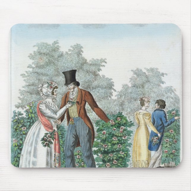 Mousepad Passeio em Fontenay-auxiliar-Rosas (Frente)