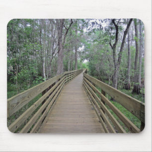 Mousepad Passeio pelo bosque foto em um