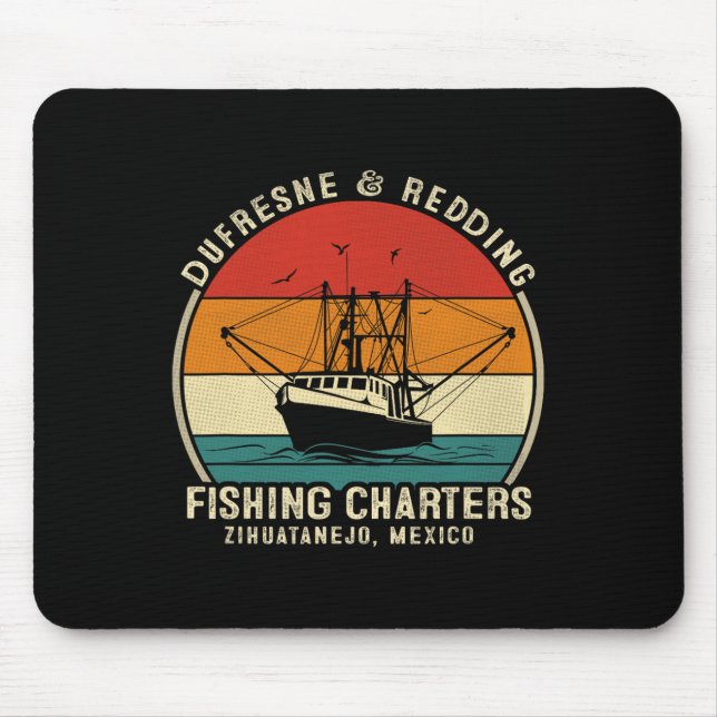 Mousepad Passeios de Pesca Dufresne e Redding - Barco Antig (Frente)