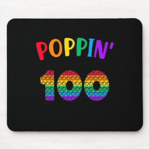 Mousepad Passo Por 100 Dias De Crianças Escolares 100º Dia 